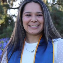 Elena Barragan, Seros Promise Fellow, BA Sociology ’22 and MA Education-Teacher Education Program ’23
